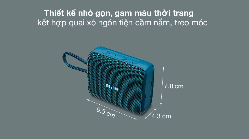 Loa Bluetooth Mozard S21 - Thiết kế