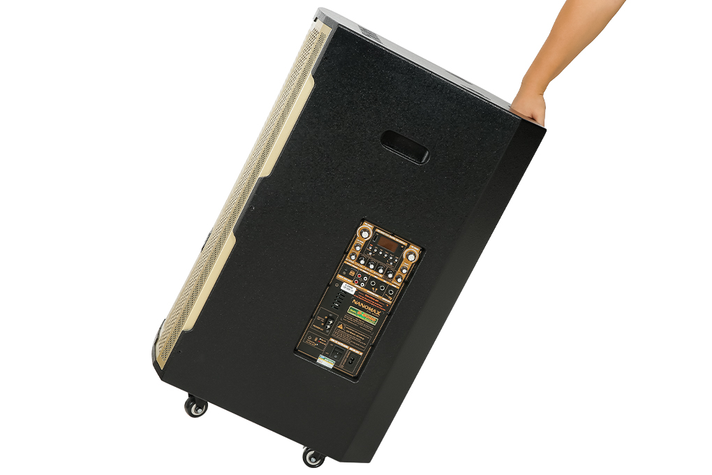 Loa kéo karaoke Nanomax S-5000 1350W Màu Đen - Vàng