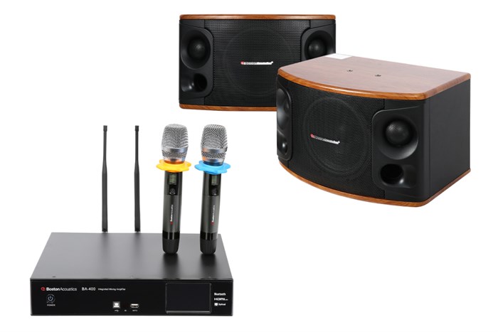 Combo bộ dàn âm thanh BA400-MD510