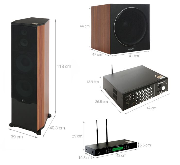 Combo bộ dàn âm thanh Paramax 2800
