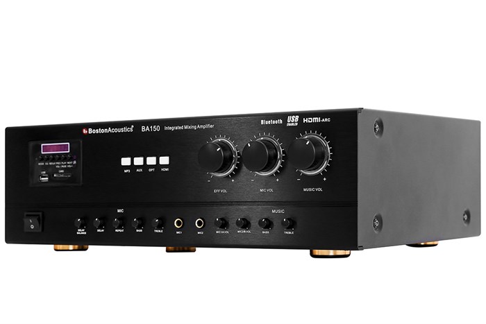 Combo bộ dàn âm thanh BA150-CLASSIC 10 Màu Đen