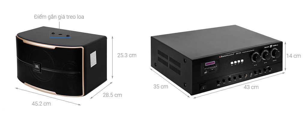 Combo bộ dàn âm thanh BA100-Pasion 8