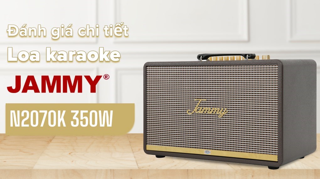 Loa karaoke xách tay Jammy N2070K 350W