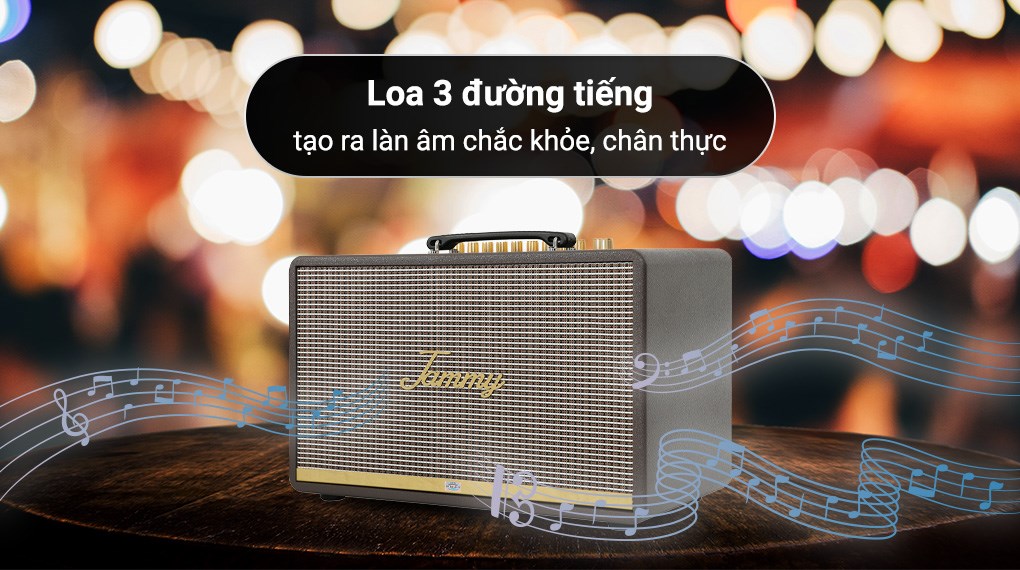 Loa karaoke xách tay Jammy N2070K 350W