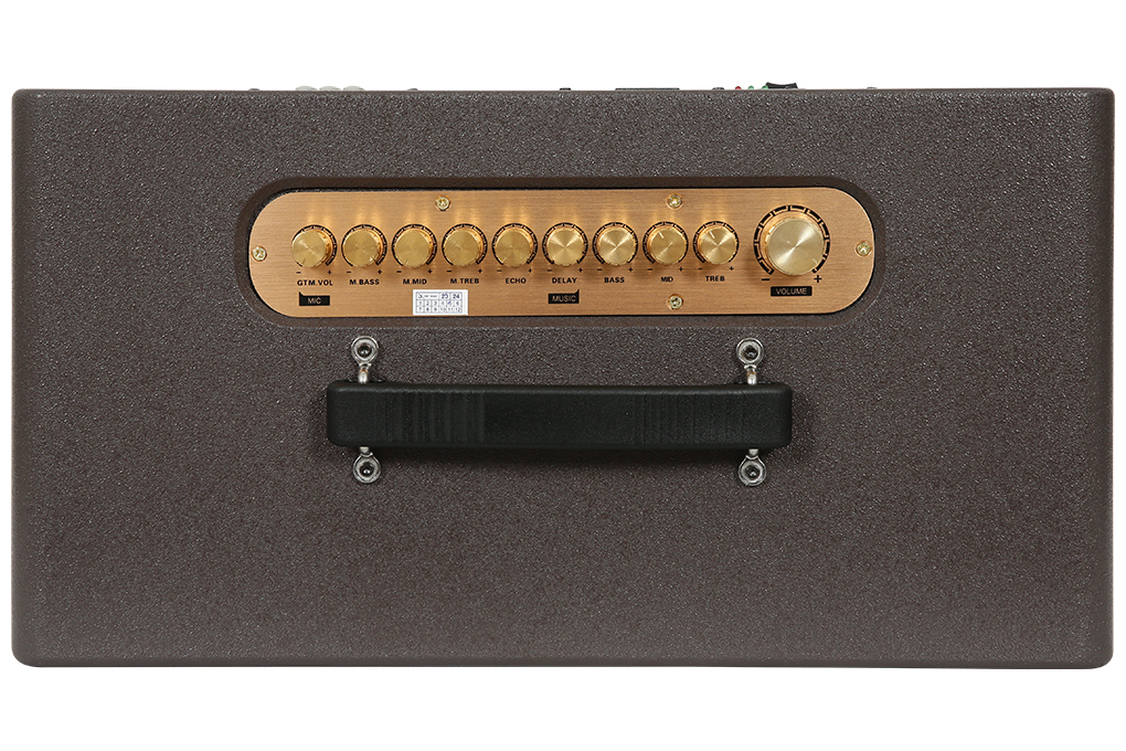 Loa karaoke xách tay Jammy N2070K 350W Màu Nâu
