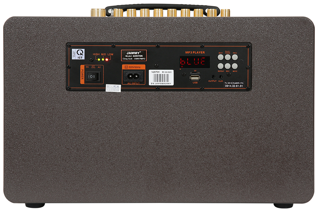 Loa karaoke xách tay Jammy N2070K 350W - 5