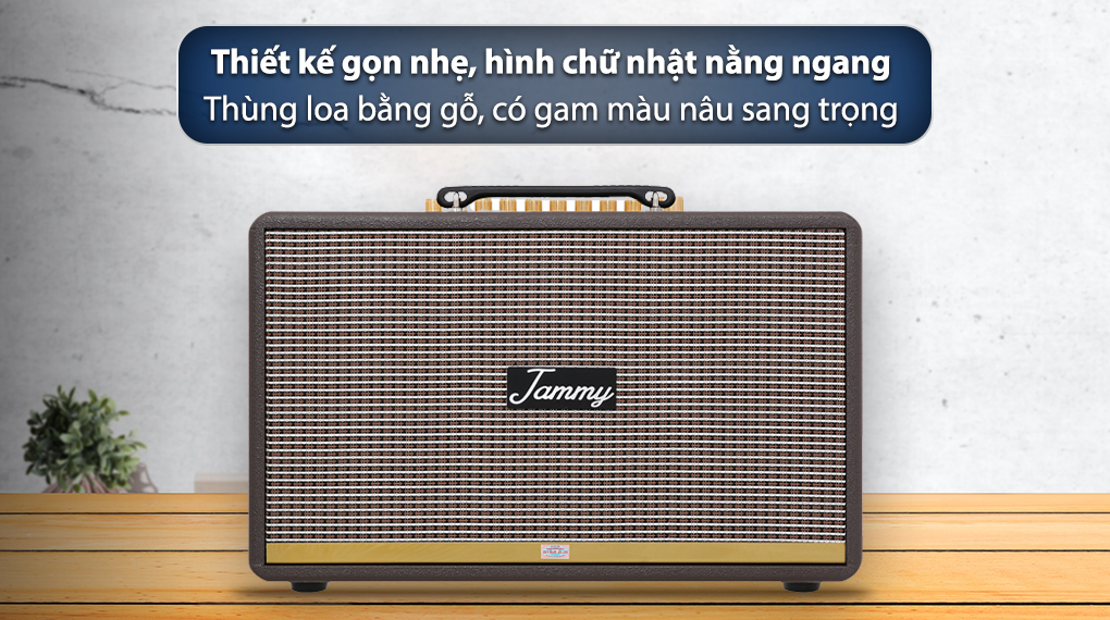 Loa karaoke xách tay Jammy N2070K 350W - Thiết kế