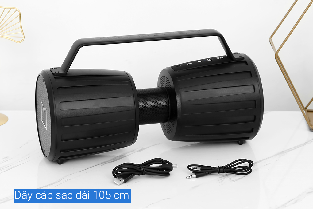 Loa Bluetooth Monster Adventurer FORCE Màu Đen