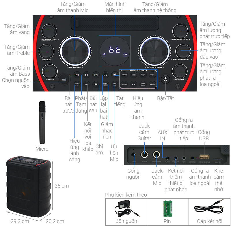 Loa Bluetooth Monster Partybox