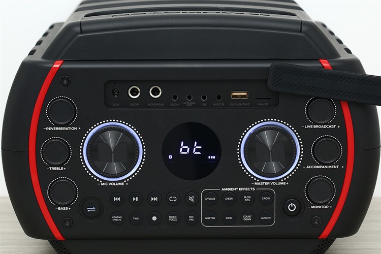 Loa Bluetooth Monster Partybox Màu Đen