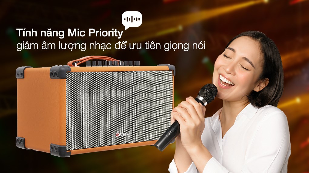Loa karaoke xách tay Sumico BT-S52 100W - Tiện ích