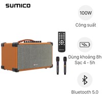 Loa karaoke xách tay Sumico BT-S52 100W