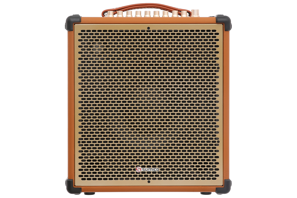 Loa karaoke xách tay Sumico MSP10 100W Màu Nâu