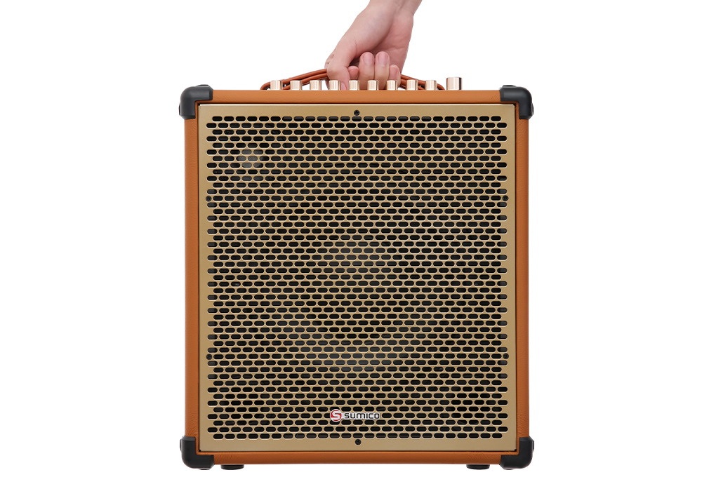 Loa karaoke xách tay Sumico MSP10 100W Màu Nâu