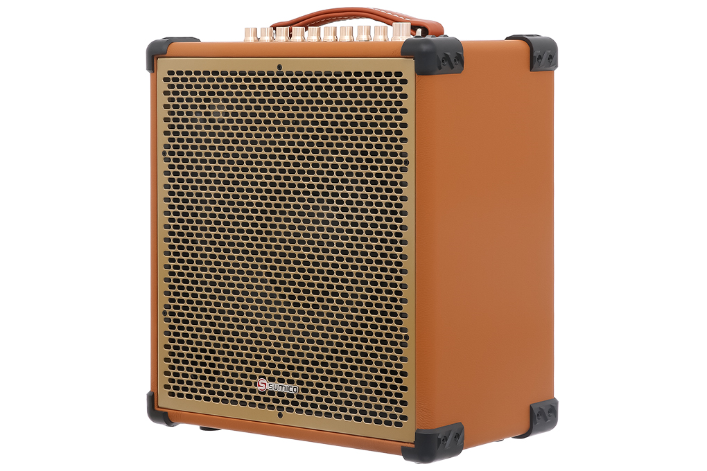 Loa karaoke xách tay Sumico MSP10 100W Màu Nâu