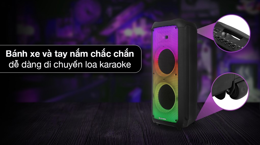 Loa kéo karaoke Boston Acoustics PARTY BOX BA-1202PB 300W