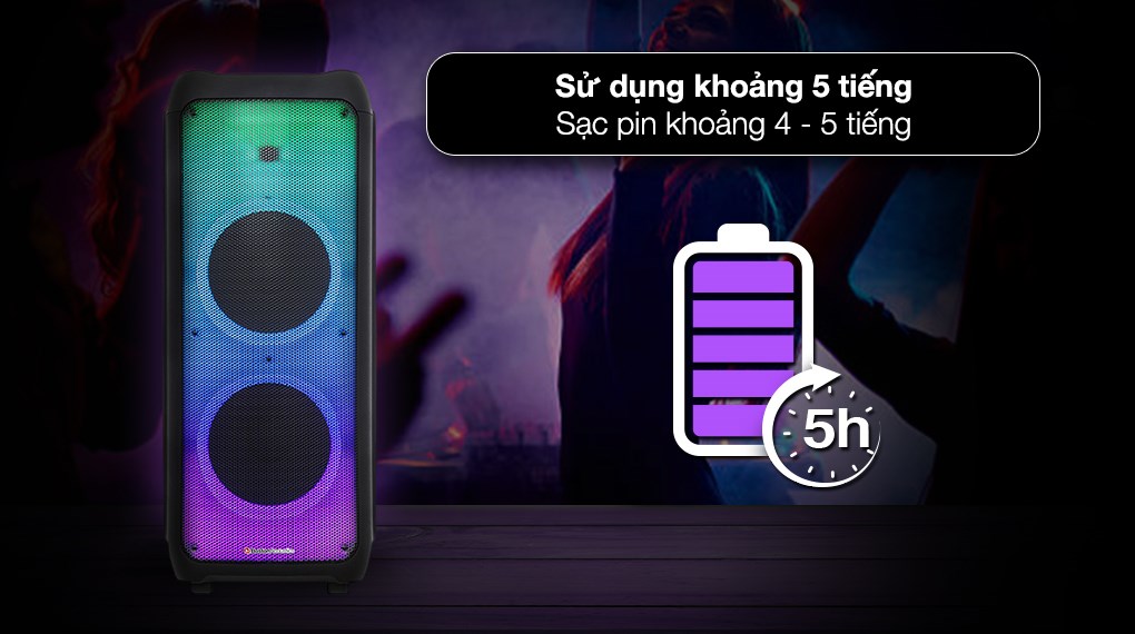 Loa kéo karaoke Boston Acoustics PARTY BOX BA-1202PB 300W