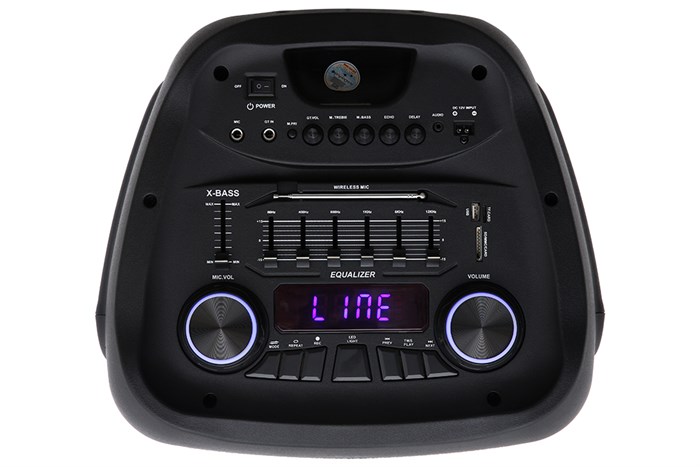 Loa kéo karaoke Boston Acoustics PARTY BOX BA-1202PB 300W Màu Đen