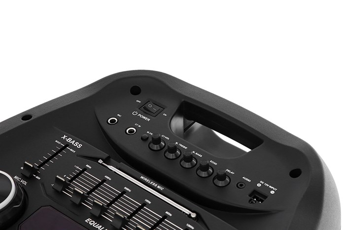 Loa kéo karaoke Boston Acoustics PARTY BOX BA-1202PB 300W Màu Đen