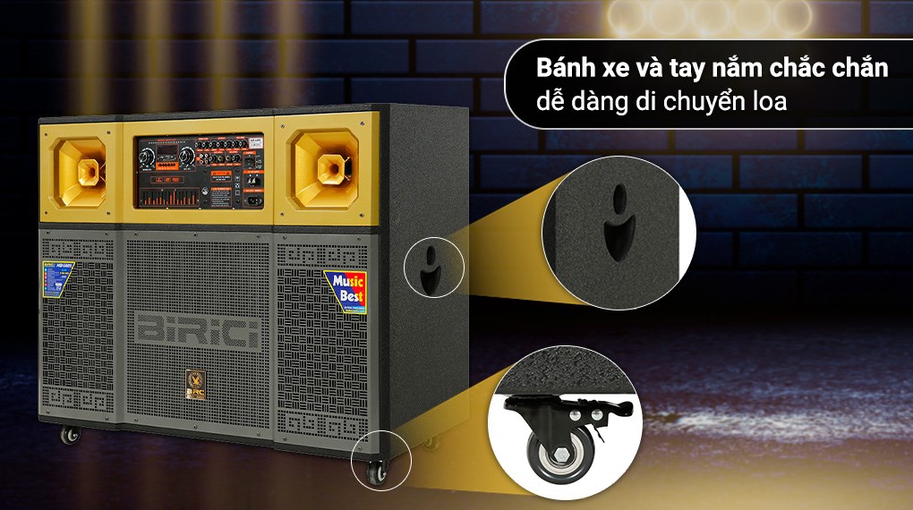 Loa kéo karaoke Birici NB-6889 1200W