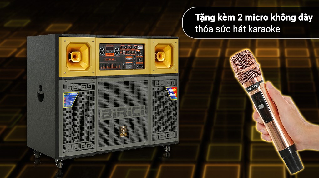 Loa kéo karaoke Birici NB-6889 1200W
