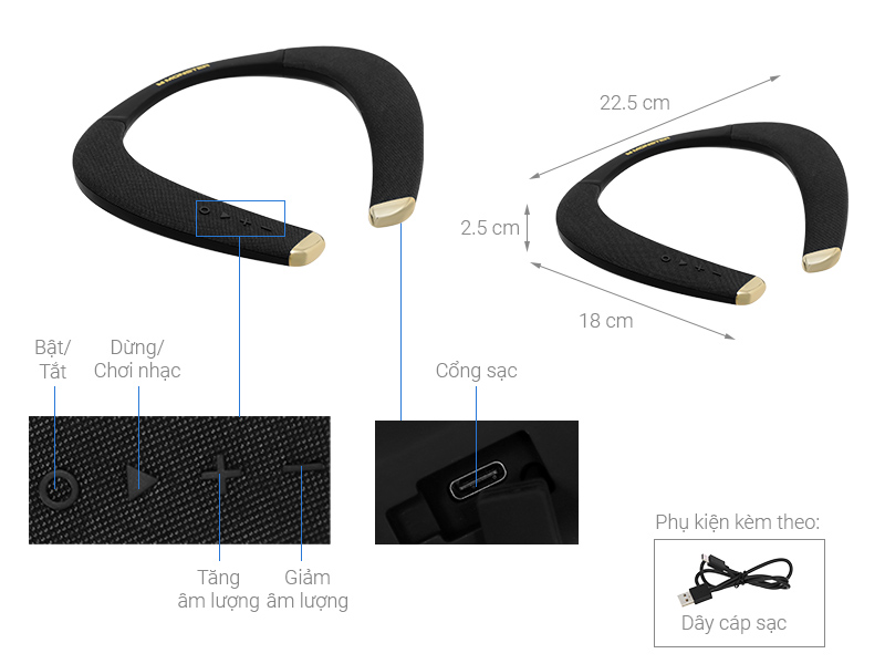 Loa Bluetooth Monster Boomerang Petite