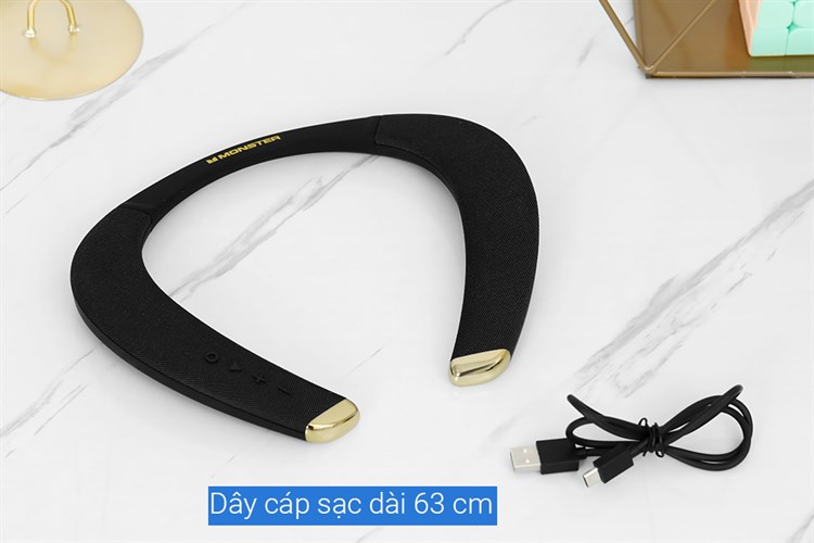 Loa Bluetooth Monster Boomerang Petite Màu Đen