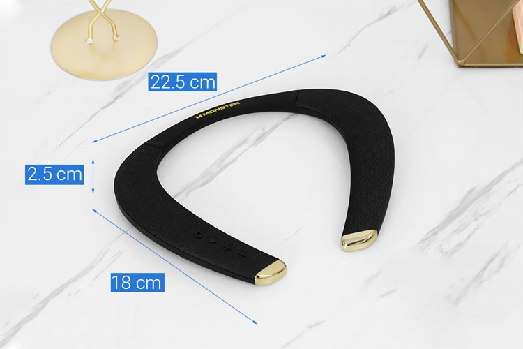 Loa Bluetooth Monster Boomerang Petite Màu Đen