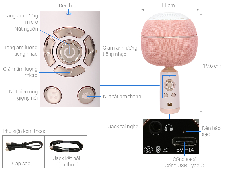 Micro không dây Monster M97