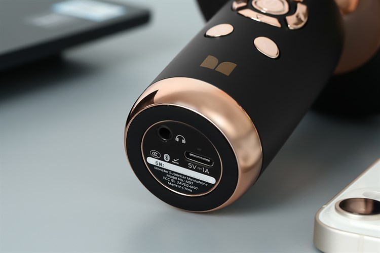 Micro không dây Monster M97 Màu Đen