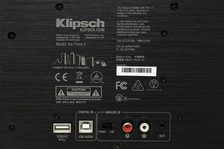 Loa Bluetooth Klipsch The Three II Màu Nâu