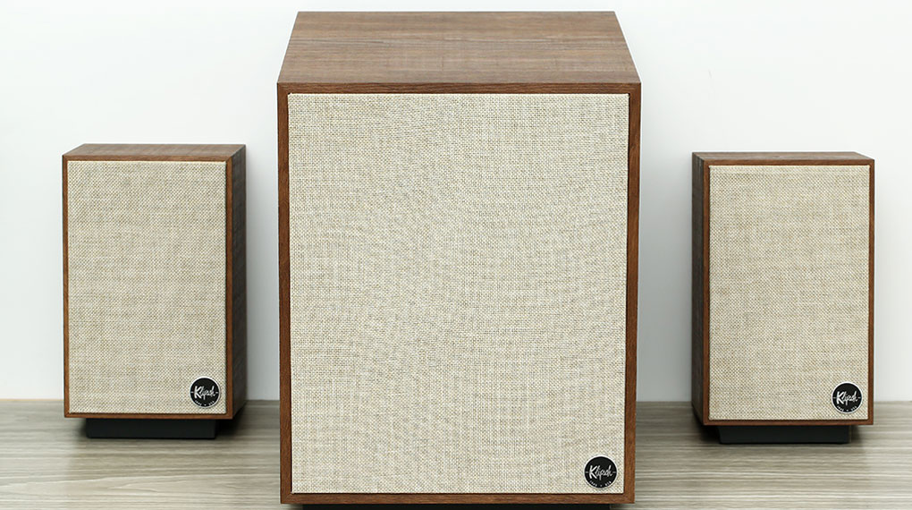 Loa Bluetooth Klipsch Promedia Heritage 2.1 Walnut - Phong cách cổ điển