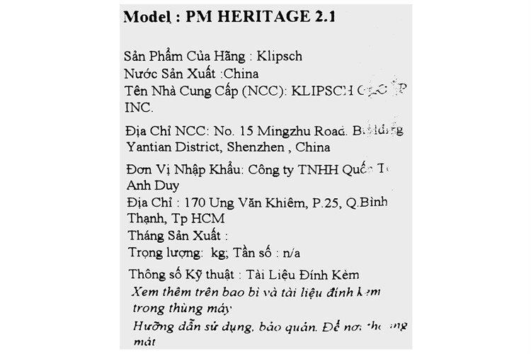 Loa Bluetooth Klipsch Promedia Heritage 2.1 Walnut Màu Nâu