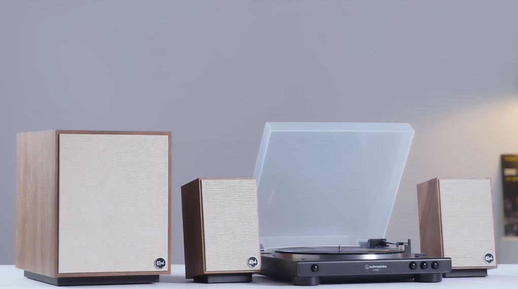 Loa Bluetooth Klipsch Promedia Heritage 2.1 Walnut - Khối lượng vừa phải