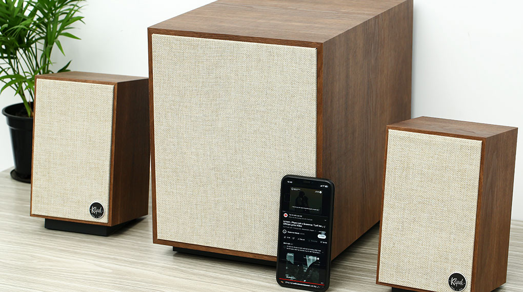 Loa Bluetooth Klipsch Promedia Heritage 2.1 Walnut giá tốt, chính hãng