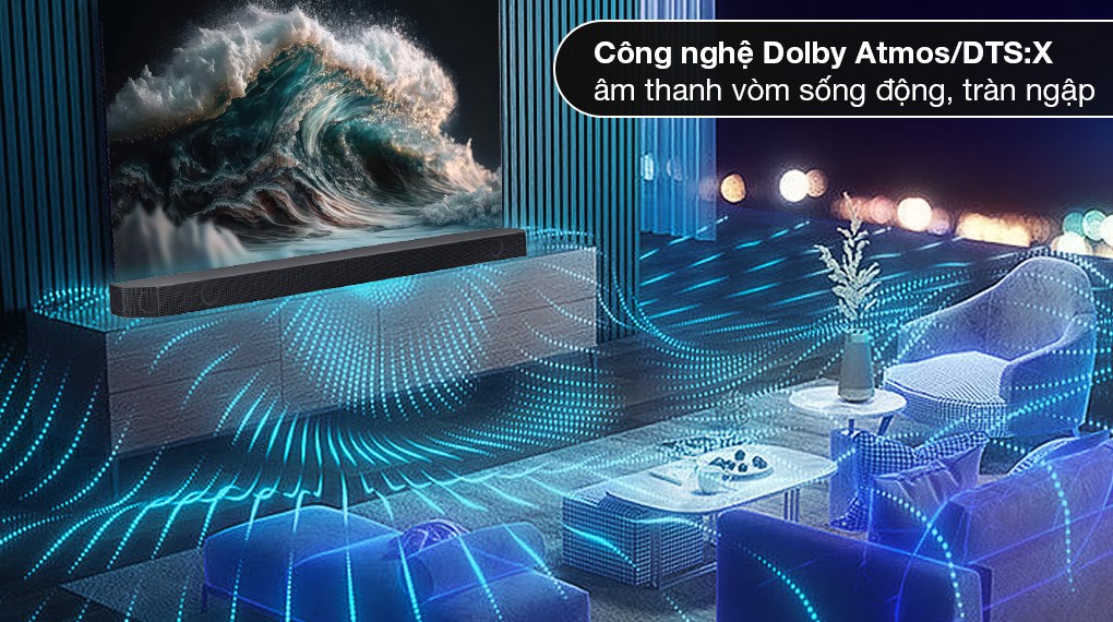 Bộ loa thanh Samsung HW-Q930C/XV 540W