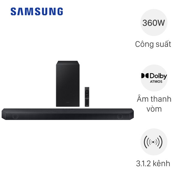 Bộ loa thanh Samsung HW-Q600C/XV 360W
