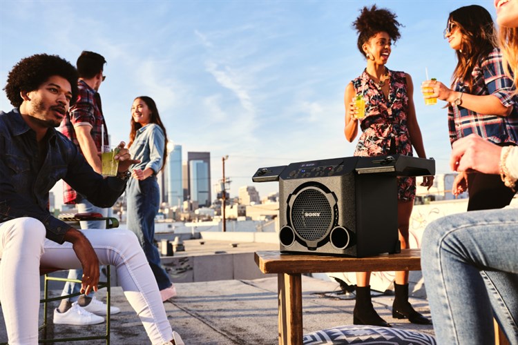 Loa Bluetooth Sony Hifi GTK-PG10 Màu Đen