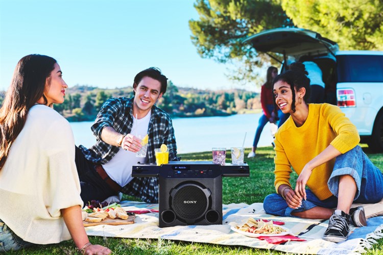 Loa Bluetooth Sony Hifi GTK-PG10 Màu Đen