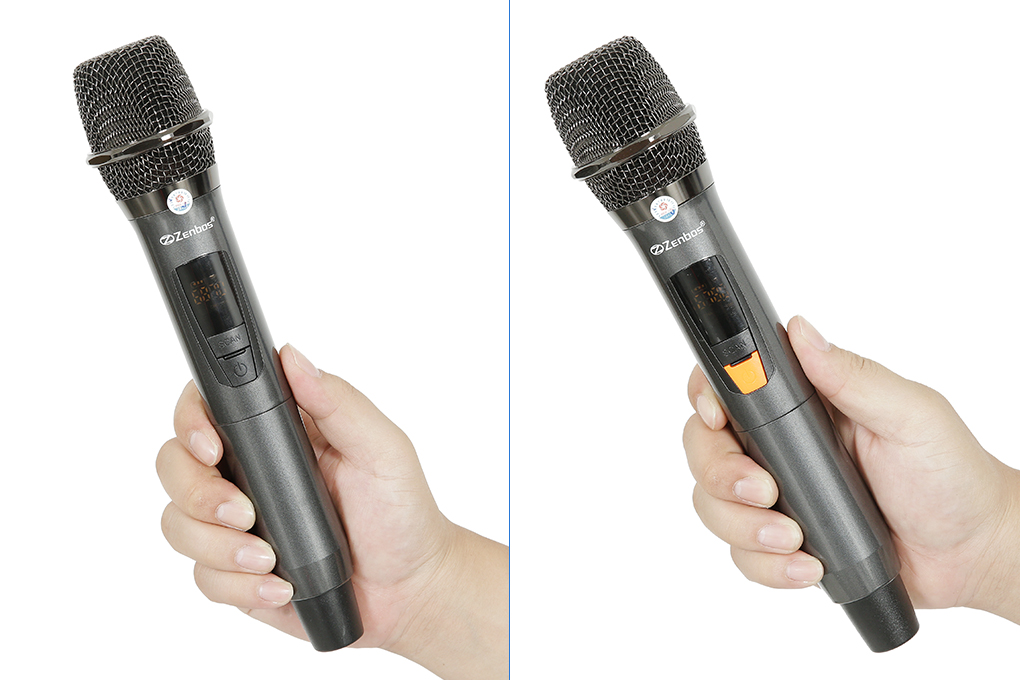 Loa karaoke xách tay Zenbos K-180 300W Màu Đen