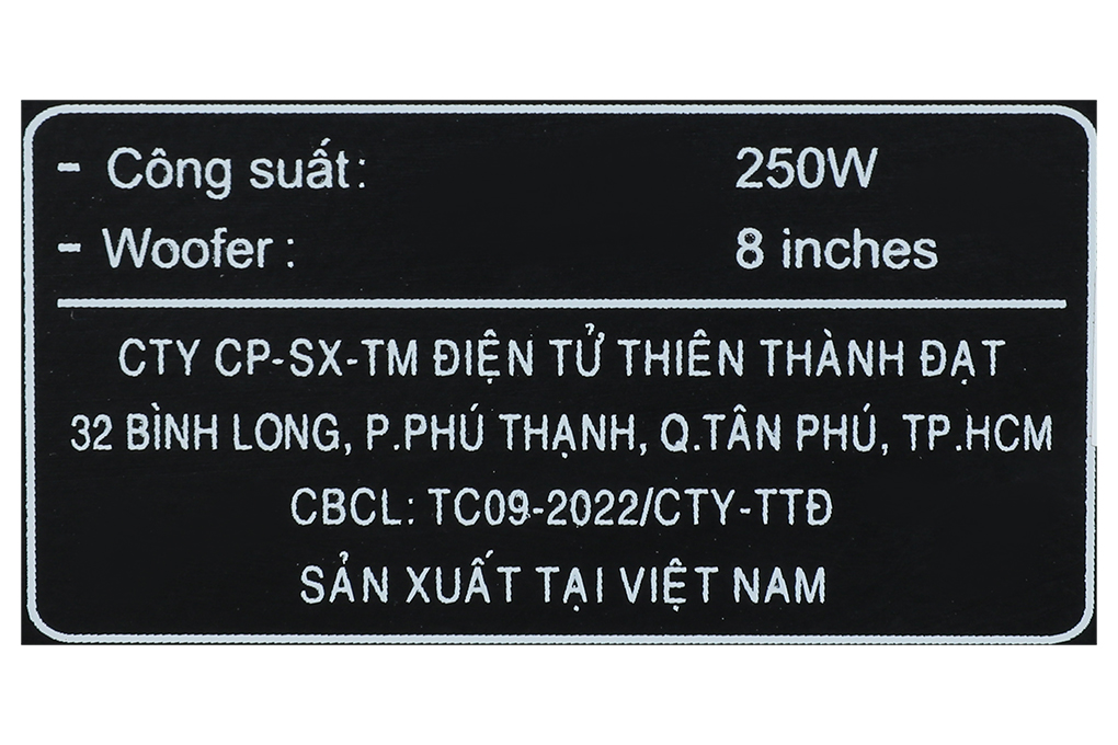 Loa karaoke xách tay Dalton PS-K20A 250W Màu Đen