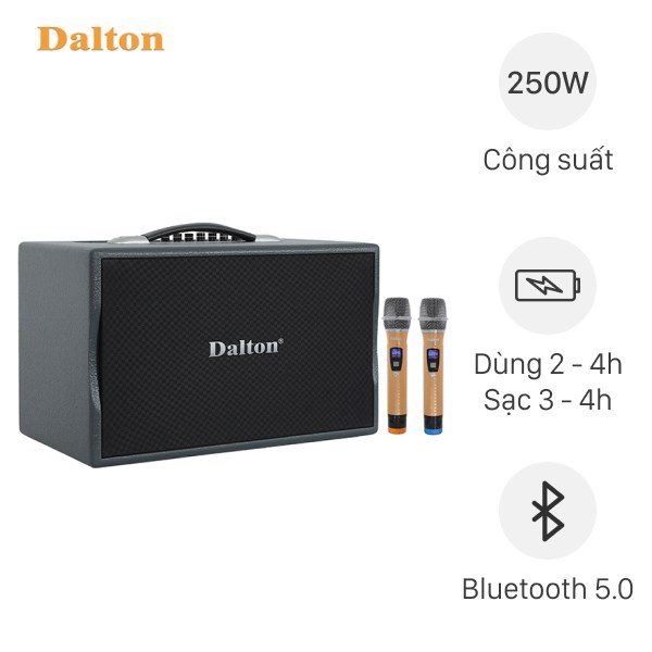 Loa karaoke xách tay Dalton PS-K20A 250W