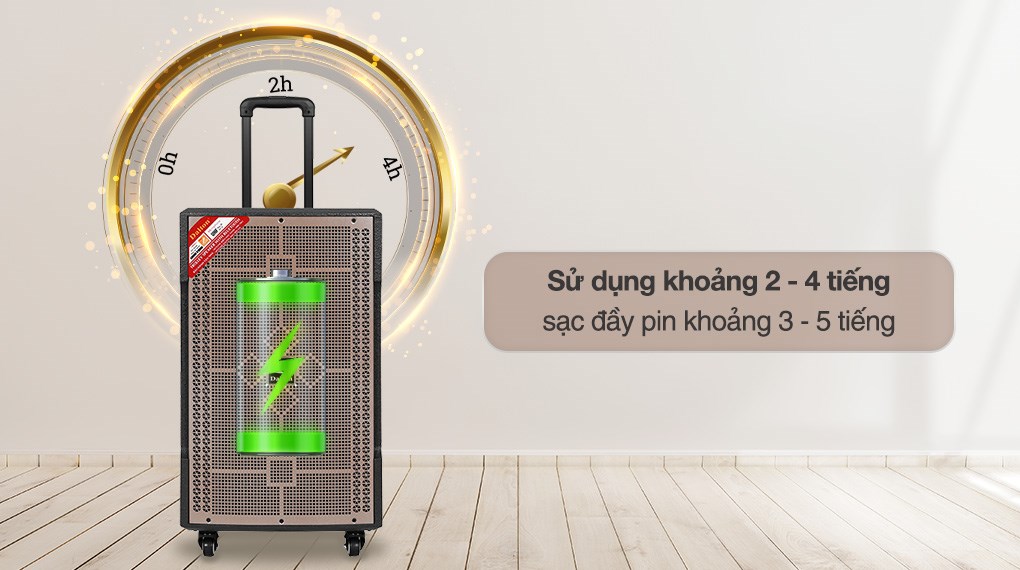 Loa kéo karaoke Dalton TS-12G350N 350W