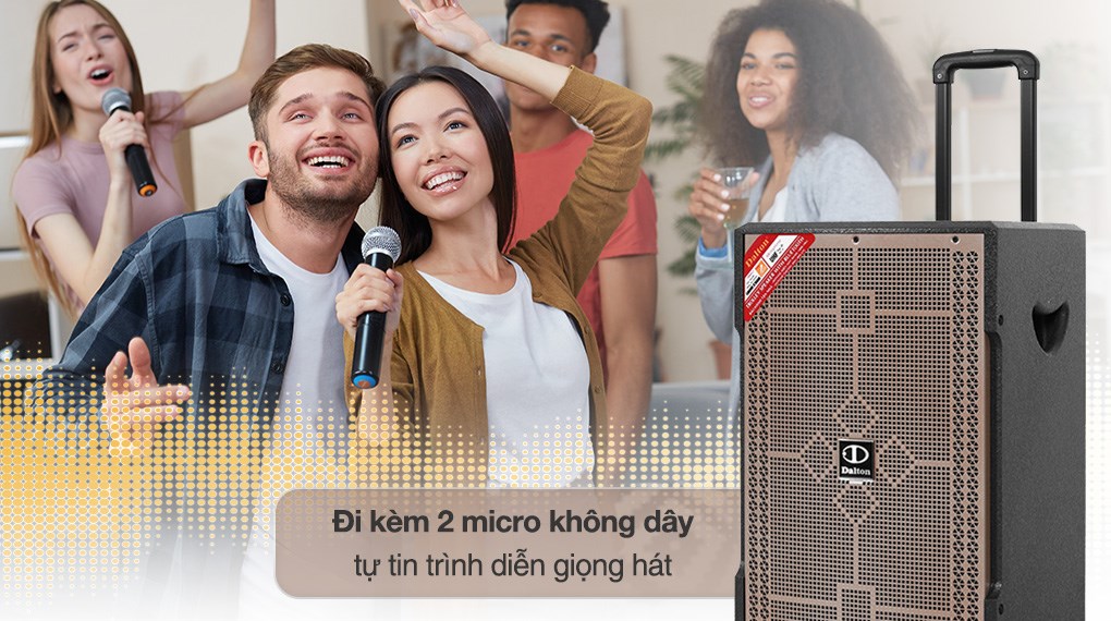 Loa kéo karaoke Dalton TS-12G350N 350W