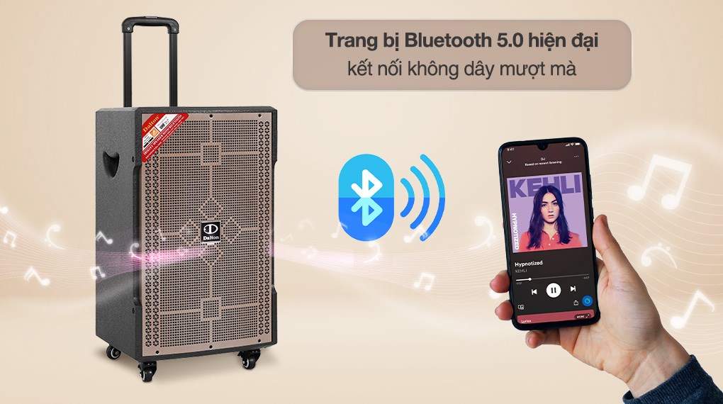 Loa kéo karaoke Dalton TS-12G350N 350W