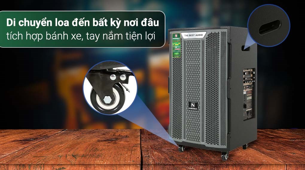 Loa kéo karaoke Nanomax X-2000 1100W
