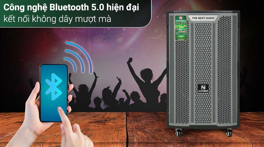 Loa kéo karaoke Nanomax X-2000 1100W