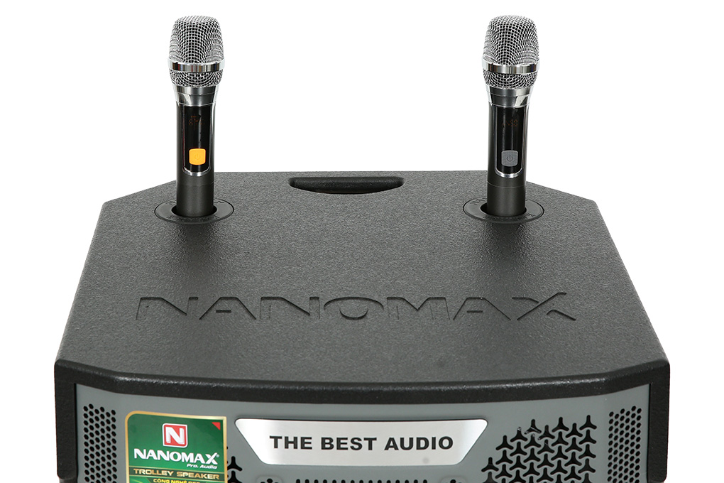 Loa kéo karaoke Nanomax X-2000 1100W Màu Đen