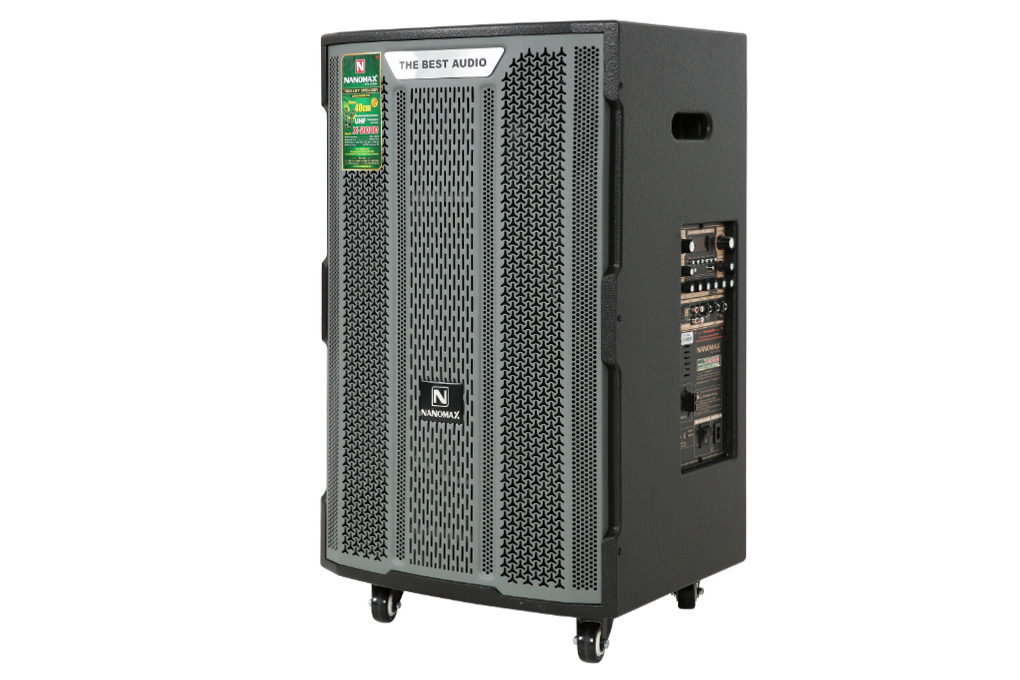 Loa kéo karaoke Nanomax X-2000 1100W Màu Đen