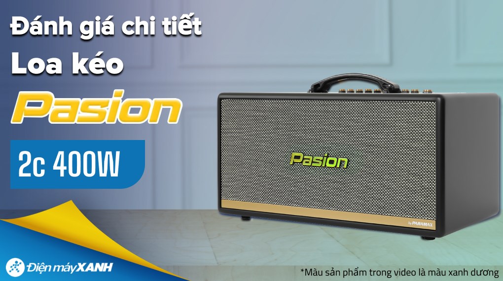 Loa karaoke xách tay PASION 2c Grey 400W